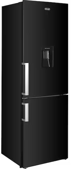 DeLonghi kæli- og frystiskápur - Svartur DSD186T23E 