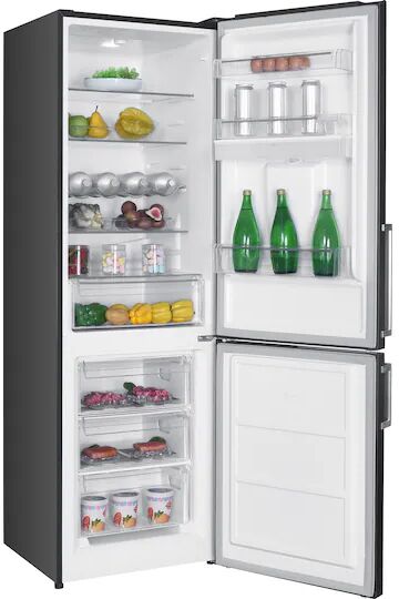 DeLonghi kæli- og frystiskápur - Svartur DSD186T23E 