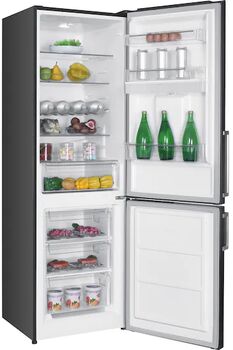 DeLonghi kæli- og frystiskápur - Svartur DSD186T23E 