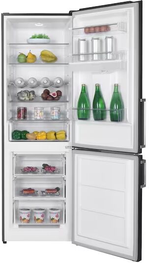 DeLonghi kæli- og frystiskápur - Svartur DSD186T23E 