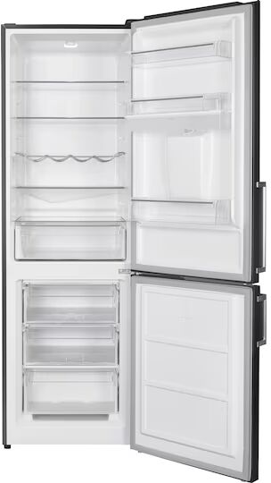 DeLonghi kæli- og frystiskápur - Svartur DSD186T23E 