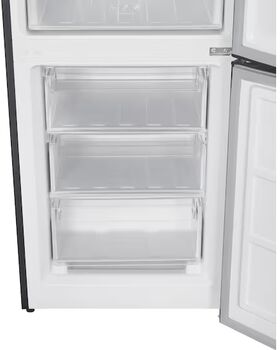 DeLonghi kæli- og frystiskápur - Svartur DSD186T23E 