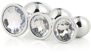 Dream Toys Gleaming Love ál rassaörvarar - Silfur 