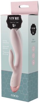 Dream Toys Vivre Duo Coco tvöfaldur titrari 