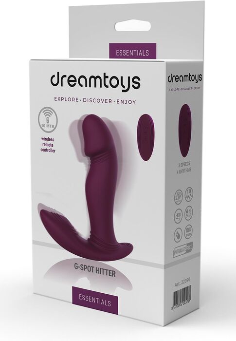 Dream Toys Essentials G-Spot Hitter tvöfaldur titrari