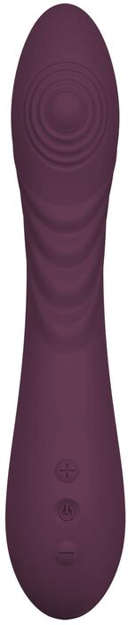 Dream Toys Essentials Flexible Tapping Power Vibe titrari - Fjólublár