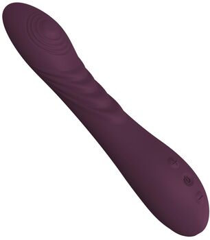 Dream Toys Essentials Flexible Tapping Power Vibe titrari - Fjólublár 