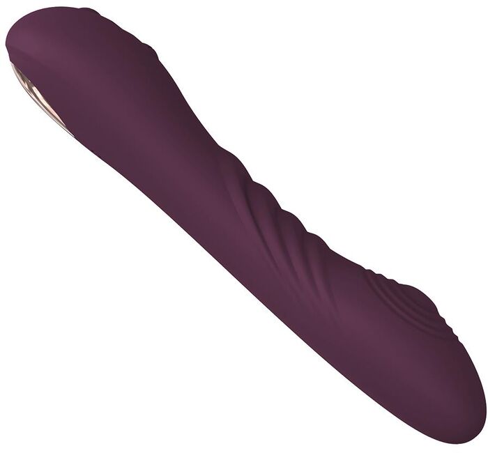 Dream Toys Essentials Flexible Tapping Power Vibe titrari - Fjólublár