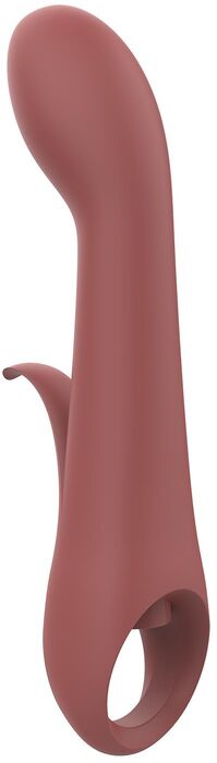 Dream Toys Sierra G-Spot Duo tvöfaldur titrari - Rauður