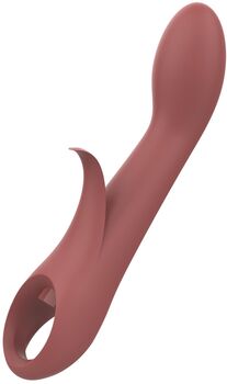 Dream Toys Sierra G-Spot Duo tvöfaldur titrari - Rauður