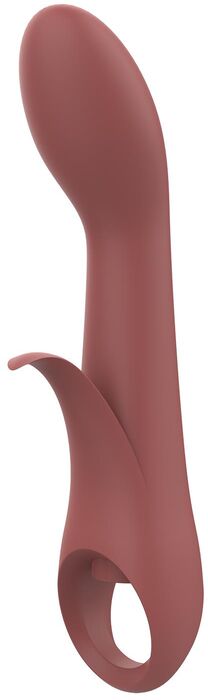 Dream Toys Sierra G-Spot Duo tvöfaldur titrari - Rauður