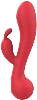 Dream Toys Amour Camille tvöfaldur titrari - Rauður