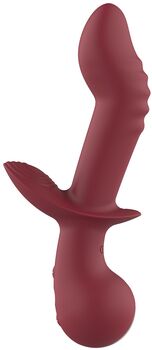 Dream Toys Amour Loulou tvöfaldur titrari - Rauður