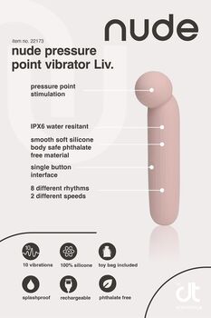 Dream Toys Liv Pressure Point titrari - Bleikur