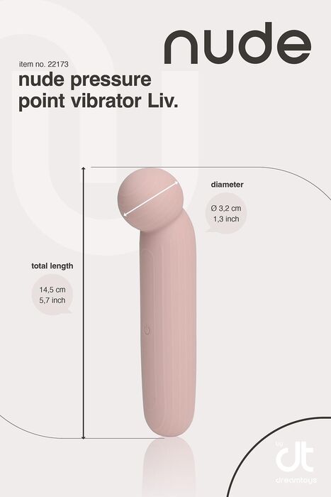 Dream Toys Liv Pressure Point titrari - Bleikur