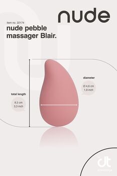 Dream Toys Nude Blair Pebble egg - Bleikt
