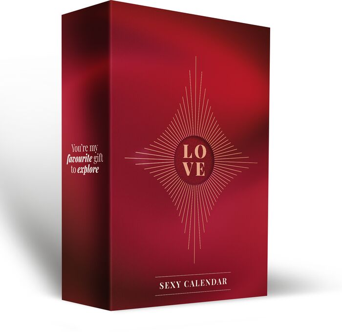 Dream Toys unaðsvöru dagatal - Rautt