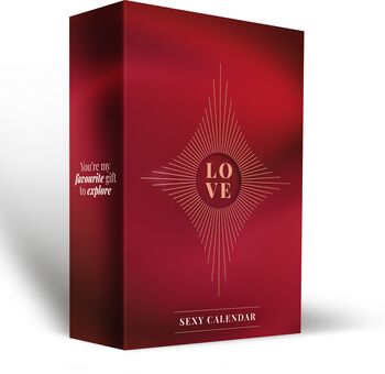 Dream Toys unaðsvöru dagatal - Rautt