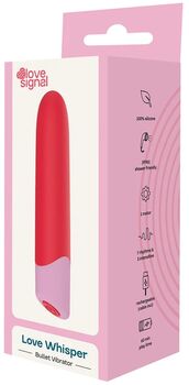 Dream Toys Love Whisper Bullet titrari - Rauður