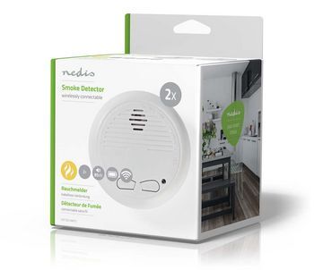 Nedis Reykskynjari 2 í pakka