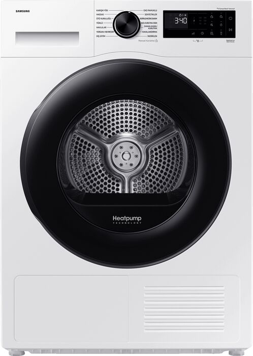 Samsung þurrkari DV90DG52A0AEEE - Hvítur