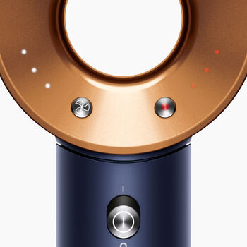 Dyson Supersonic hárblásari Straight + Wavy - Blár