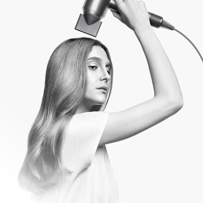Dyson Supersonic hárblásari Straight + Wavy - Blár