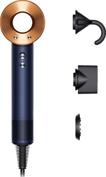 Dyson Supersonic hárblásari Straight + Wavy - Blár