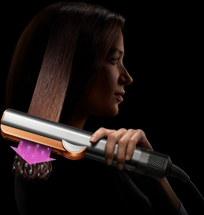 Dyson Airstrait Styler - Nikkel / kopar