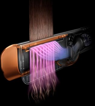 Dyson Airstrait Styler - Nikkel / kopar