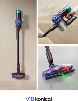 Dyson V10 Konical skaftryksuga
