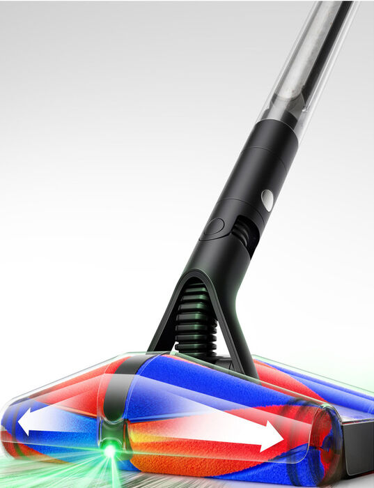 Dyson Pencilvac Fluffycone skaftryksuga - Svört