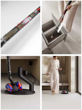 Dyson Pencilvac Fluffycone skaftryksuga - Svört