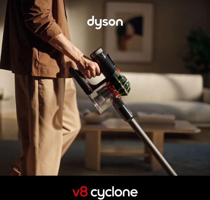 Dyson V8 Cyclone hand- og skaftryksuga - Græn/svört