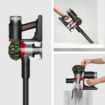 Dyson V8 Cyclone hand- og skaftryksuga - Græn/svört