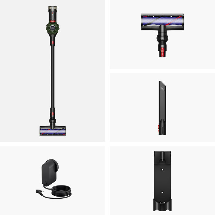 Dyson V8 Cyclone hand- og skaftryksuga - Græn/svört