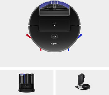 Dyson Spot+Scrub ryksuguvélmenni - Svart
