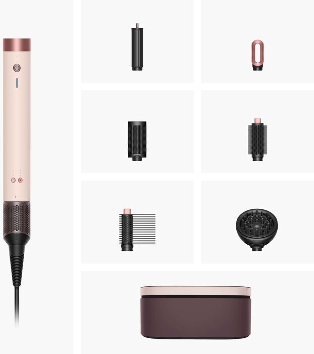 Dyson Airwrap Co-anda 2x Curly+Coily - Rósagylltur