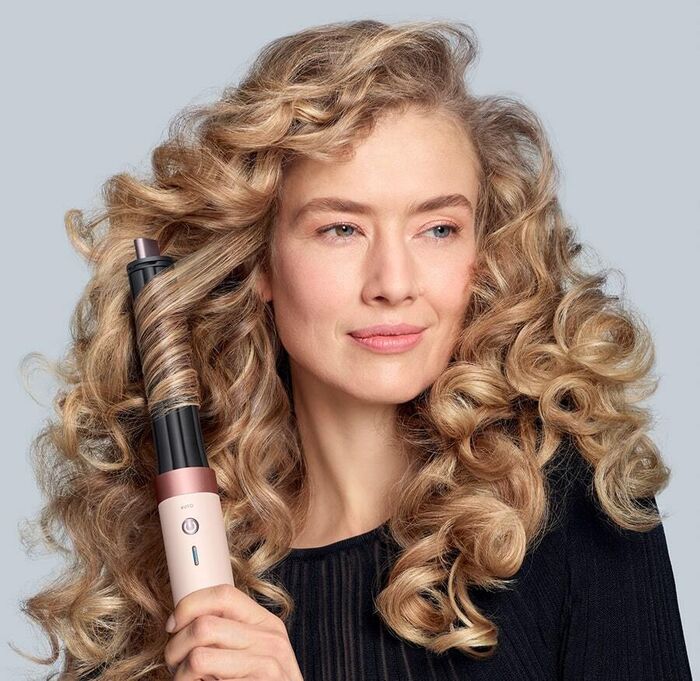 Dyson Airwrap Co-anda 2x Curly+Coily - Rósagylltur