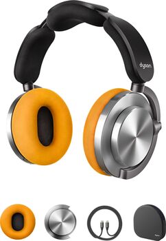 Dyson OnTrac þráðlaus heyrnartól - Silfur