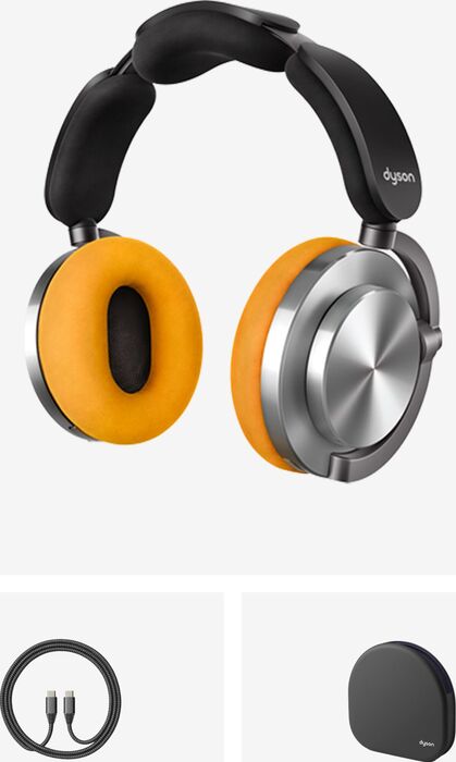 Dyson OnTrac þráðlaus heyrnartól - Silfur