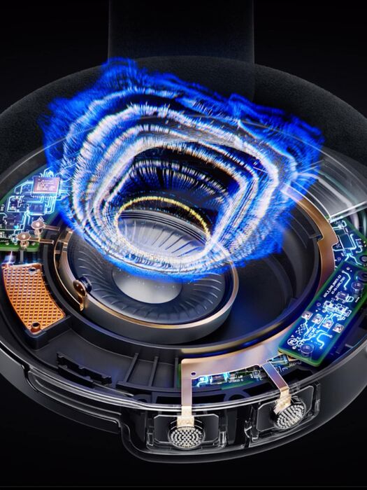 Dyson OnTrac þráðlaus heyrnartól - Silfur