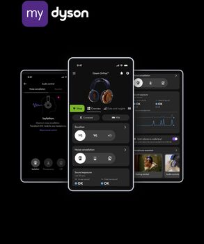Dyson OnTrac þráðlaus heyrnartól - Silfur