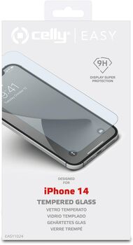 Celly Easy Glass iPhone 14 öryggisgler