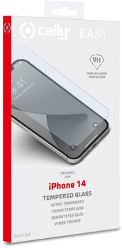 Celly Easy Glass iPhone 14 öryggisgler