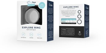 EasyToys sílikon typpahringir - 3 stk sett