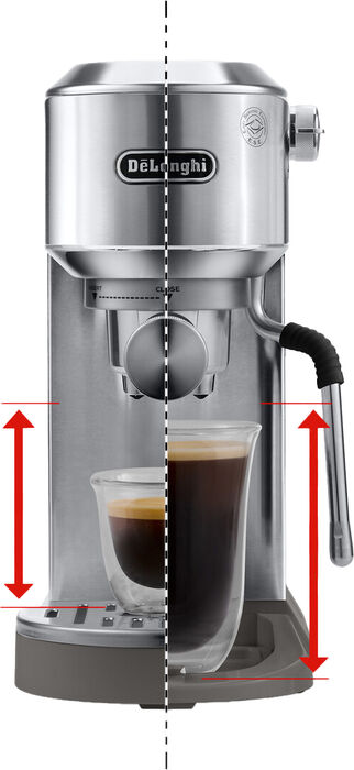 DeLonghi Dedica kaffivél EC890.M - Silfur