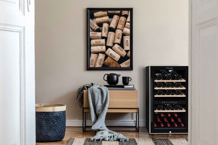 LaSommeliére vínkælir ECS512Z - Svartur