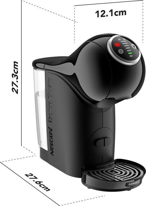 Dolce Gusto Genio S Plus hylkjavél Starbucks pakki - Svört