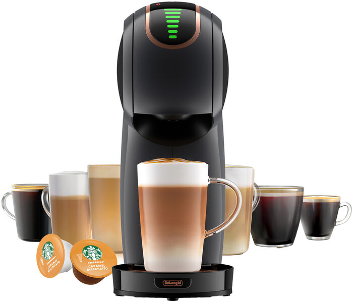 Dolce Gusto Genio S hylkjavél Starbucks pakki - Svört